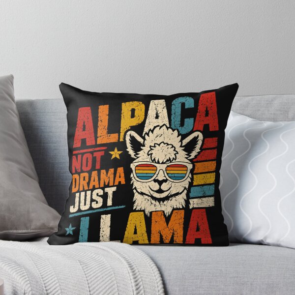 Item preview, Alpaca Not Drama Just Llama Funny Animal Lover designed and sold by SkeletonsDanger.