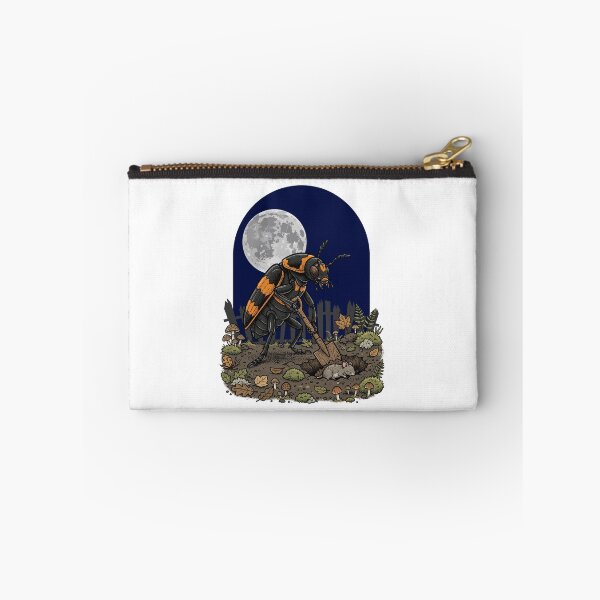 Item preview, Nature's Undertaker American Burying Beetle Moon Gothic Goblincore Beetle designed and sold by Neurospicy Trolls.