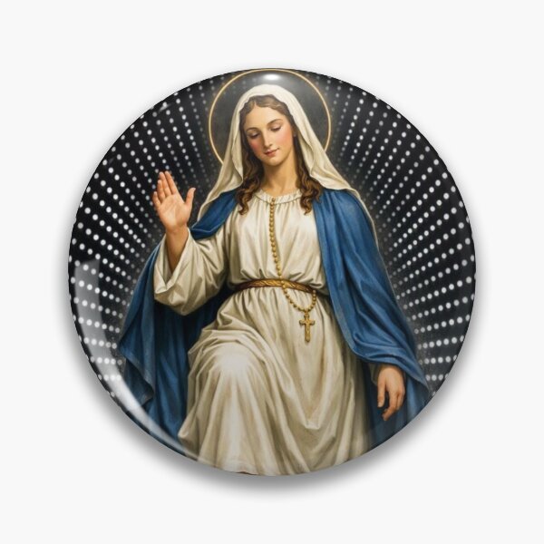 Item preview, Virgin Mary designed and sold by WarriorVision.