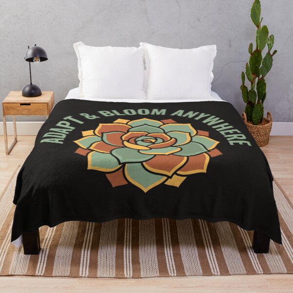 Item preview, Adapt and Bloom Anywhere Succulent Plant Art designed and sold by SplashTastic.