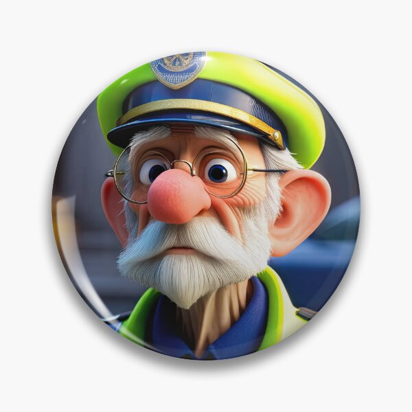Item preview, Old Fart Traffic Warden  designed and sold by Colin Bentham.