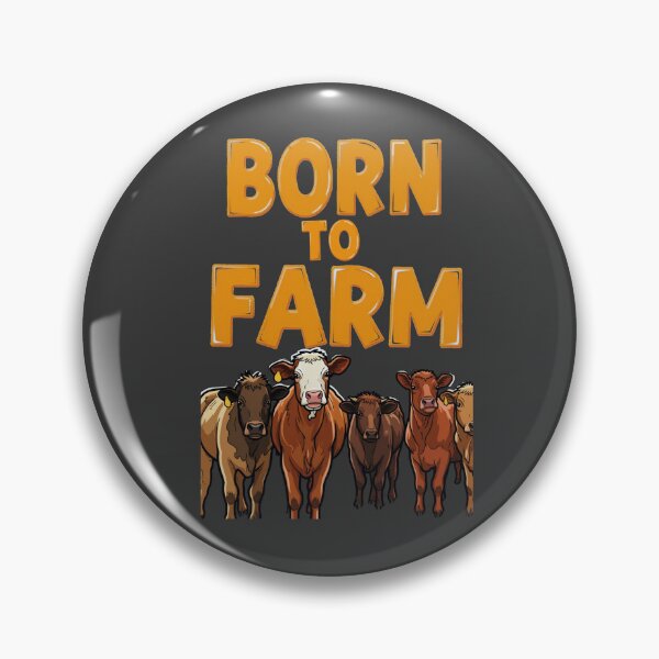 Item preview, Born To Farm Cow Lover Shirt | Farmer Gift | Cattle Farm Apparel designed and sold by Operator Style Wear.