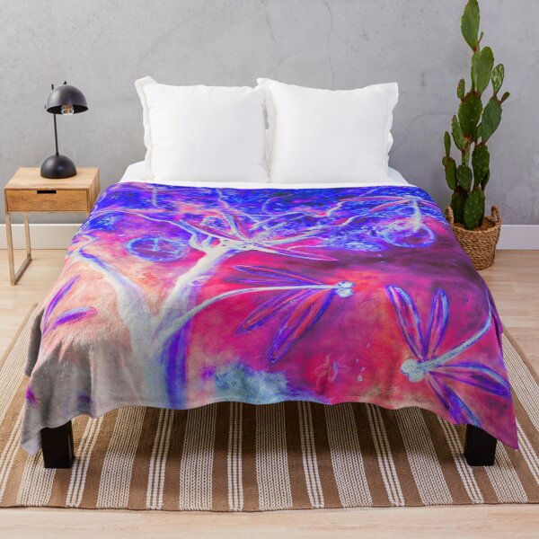 Item preview, Magical Dragonfly Forest designed and sold by lyndseyart.
