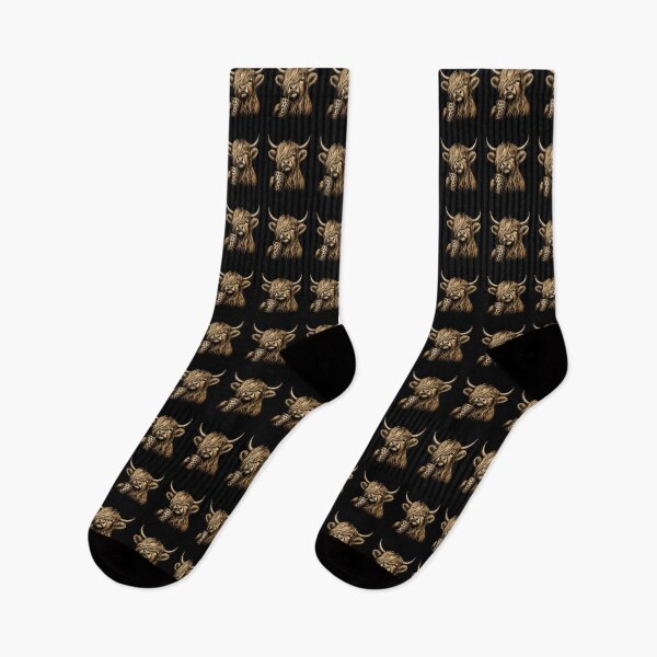 Item preview, Highland Cow Drinking Coffee - Funny Farm Animal designed and sold by Moizento.