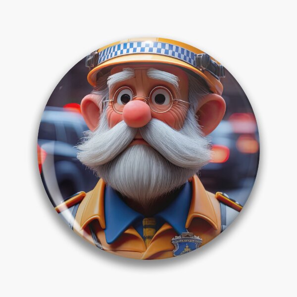 Item preview, Old Fart Traffic Warden  designed and sold by Colin Bentham.