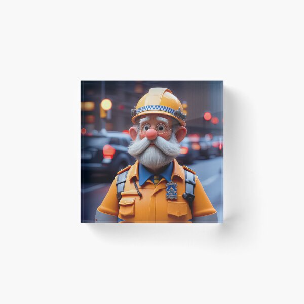 Item preview, Old Fart Traffic Warden  designed and sold by Colin Bentham.