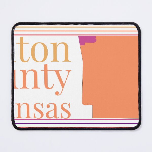 Item preview, Benton County Arkansas Highlighted on State Map designed and sold by TheIconSmith.