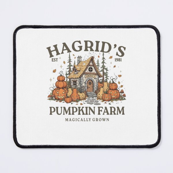 Item preview, Hagrid's Pumpkin Farm Magically Grown Vintage 1981 Wizard Halloween designed and sold by PixlCrypt.