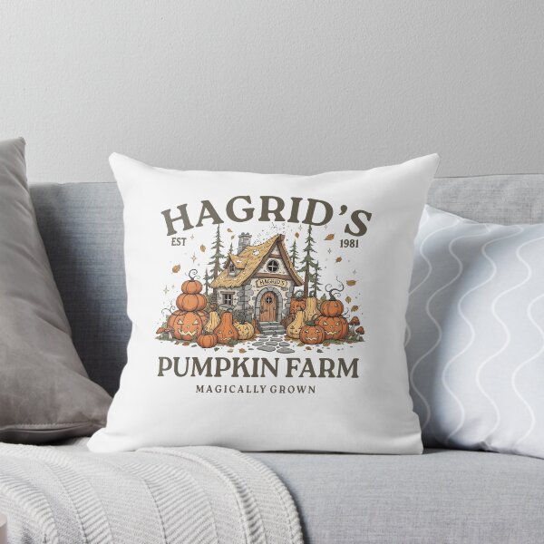 Item preview, Hagrid's Pumpkin Farm Magically Grown Vintage 1981 Wizard Halloween designed and sold by PixlCrypt.