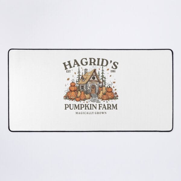 Item preview, Hagrid's Pumpkin Farm Magically Grown Vintage 1981 Wizard Halloween designed and sold by PixlCrypt.
