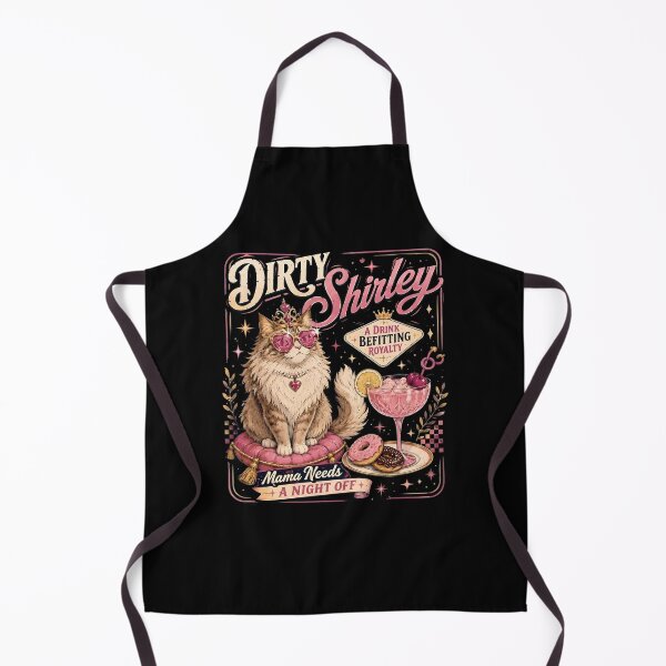 Item preview, Dirty Shirley Princess Donut Funny Cat Cocktail designed and sold by PixlCrypt.