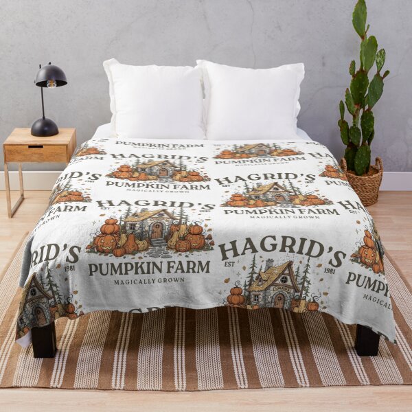 Item preview, Hagrid's Pumpkin Farm Magically Grown Vintage 1981 Wizard Halloween designed and sold by PixlCrypt.
