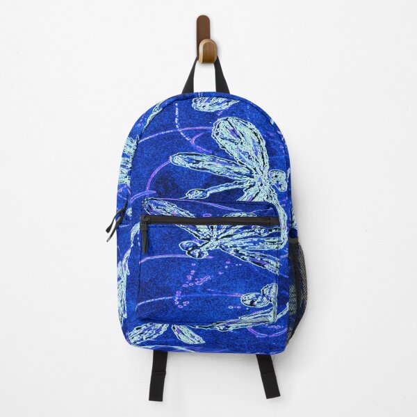 Item preview, Dragonfly Indigo Blue Flit designed and sold by lyndseyart.