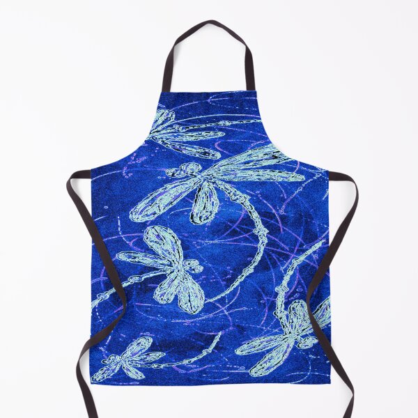 Item preview, Dragonfly Indigo Blue Flit designed and sold by lyndseyart.