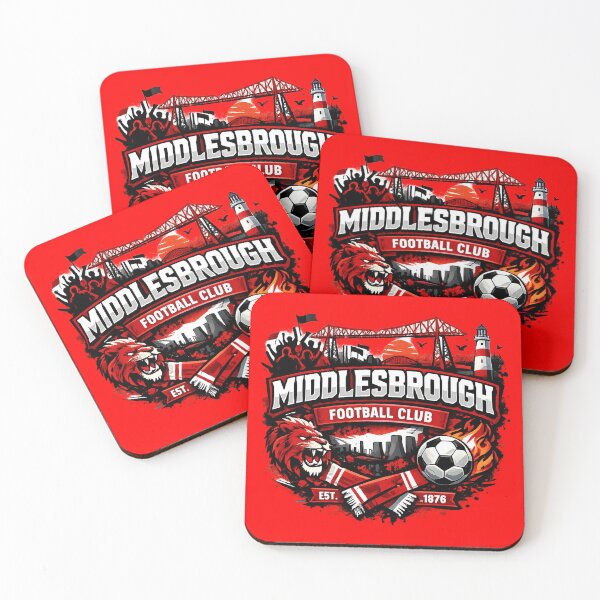 Item preview, Middlesbrough Football Club Vintage Fan Art | Teesside Heritage Supporter Design Est. 1876 designed and sold by GarnerSupplyCo.