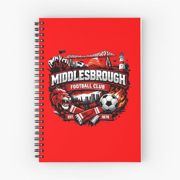 Item preview, Middlesbrough Football Club Vintage Fan Art | Teesside Heritage Supporter Design Est. 1876 designed and sold by GarnerSupplyCo.