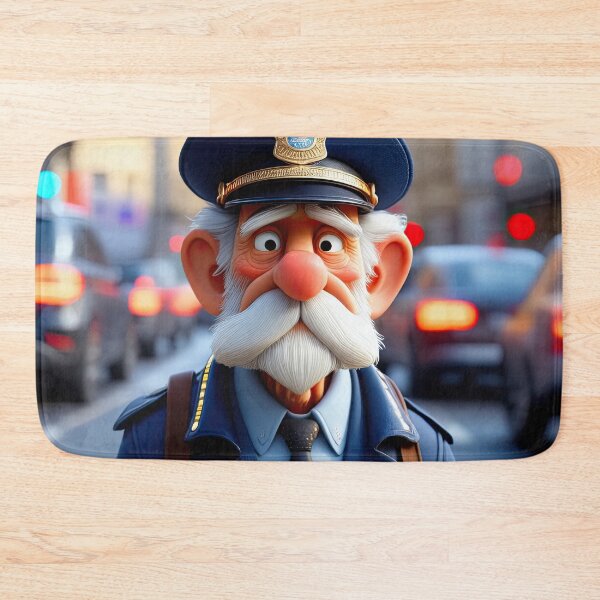 Item preview, Old Fart Traffic Warden  designed and sold by Colin Bentham.
