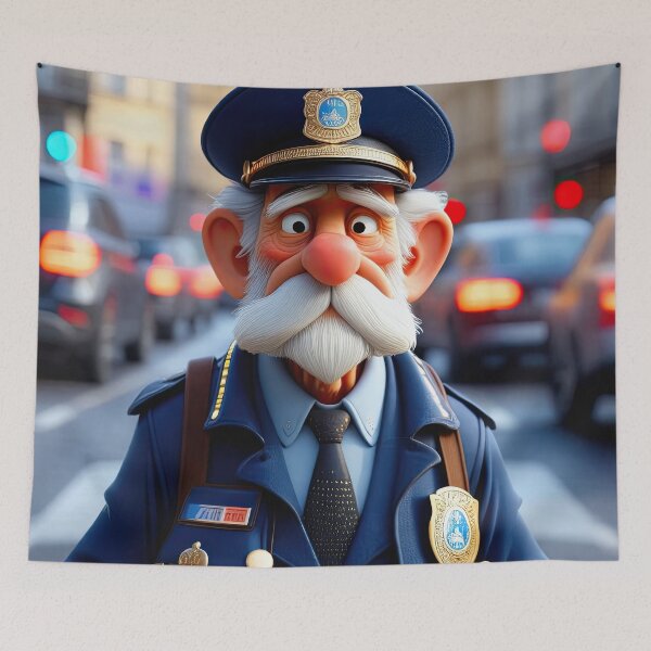 Item preview, Old Fart Traffic Warden  designed and sold by Colin Bentham.