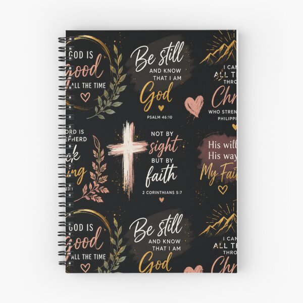 Item preview, Christian Faith Quotes Bundle | Bible Verse Typography | Faith Over Fear | Be Still and Know | Inspirational Scripture Design | Christian Stickers, T-Shirts & Gifts designed and sold by Leefs.
