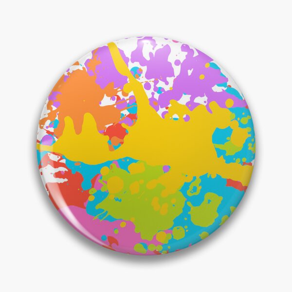 Item preview, Colorful Paint Splash | Abstract Watercolor Art designed and sold by MissLotusStudio.