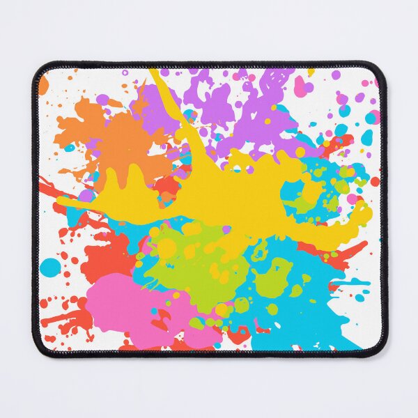 Item preview, Colorful Paint Splash | Abstract Watercolor Art designed and sold by MissLotusStudio.