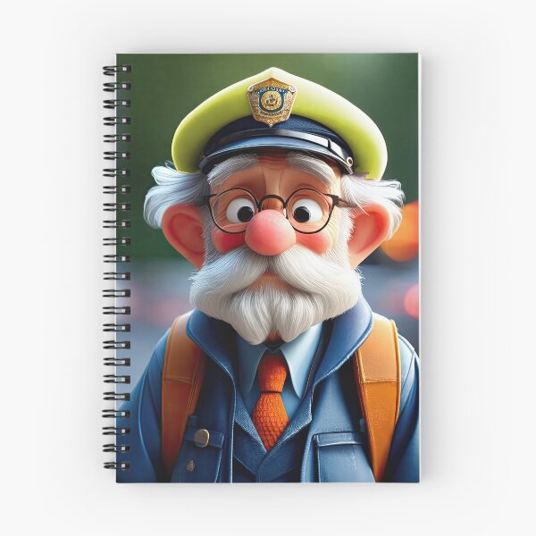 Item preview, Old Fart Traffic Warden  designed and sold by Colin Bentham.