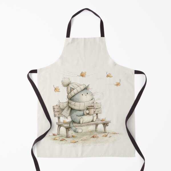 Item preview, Cat and Coffee illustration designed and sold by Sketch-Shack.