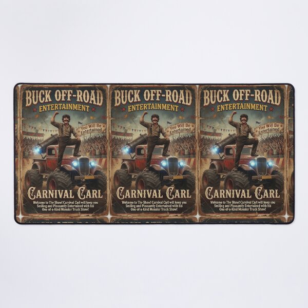 Item preview, Buck Off-Road - Vintage Rewind: Carnival Carl designed and sold by PESCORAN.