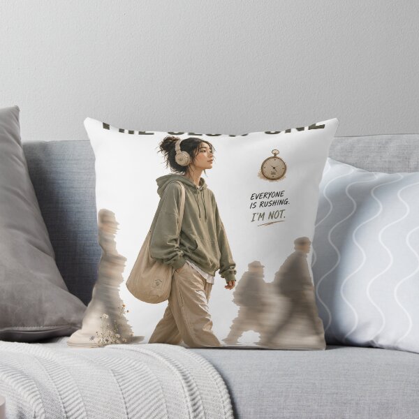 Item preview, The Slow One – Everyone Is Rushing. I'm Not. | The Little Human Club designed and sold by LUMINA CREATIVE.