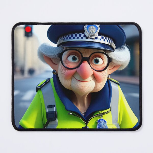 Item preview, Old Fart Traffic Warden designed and sold by Colin Bentham.