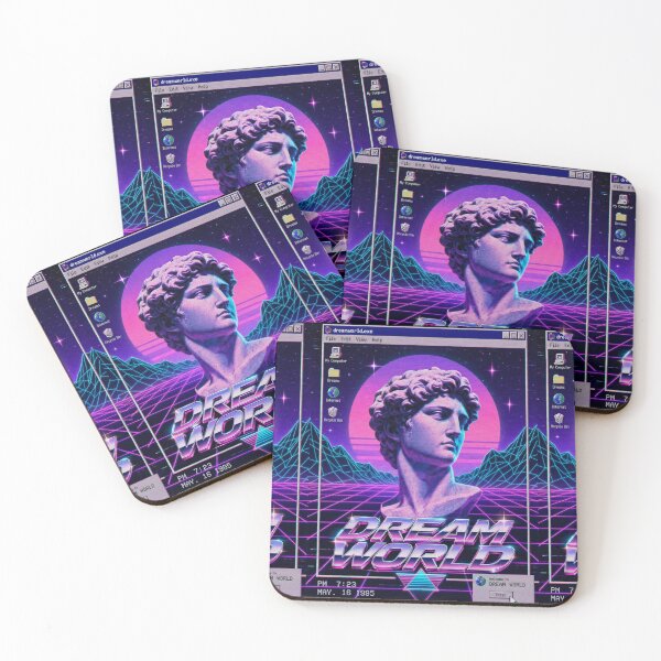 Item preview, 90s Vaporwave - "Dream World" designed and sold by Brazz Official.
