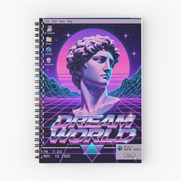 Item preview, 90s Vaporwave - "Dream World" designed and sold by Brazz Official.