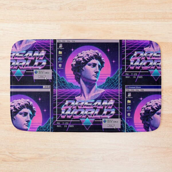 Item preview, 90s Vaporwave - "Dream World" designed and sold by Brazz Official.