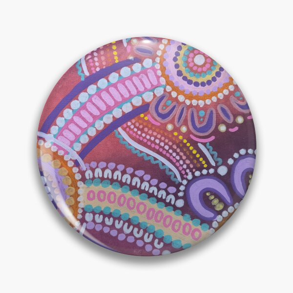 Item preview, Pink Songlines by Maala Designs designed and sold by Maala Designs.