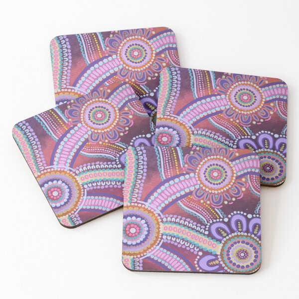 Item preview, Pink Songlines by Maala Designs designed and sold by Maala Designs.