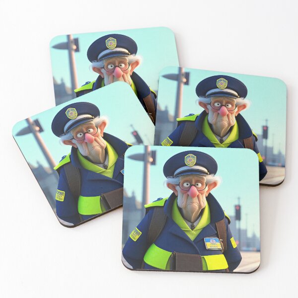 Item preview, Old Fart Traffic Warden  designed and sold by Colin Bentham.