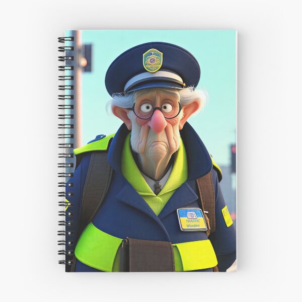 Item preview, Old Fart Traffic Warden  designed and sold by Colin Bentham.