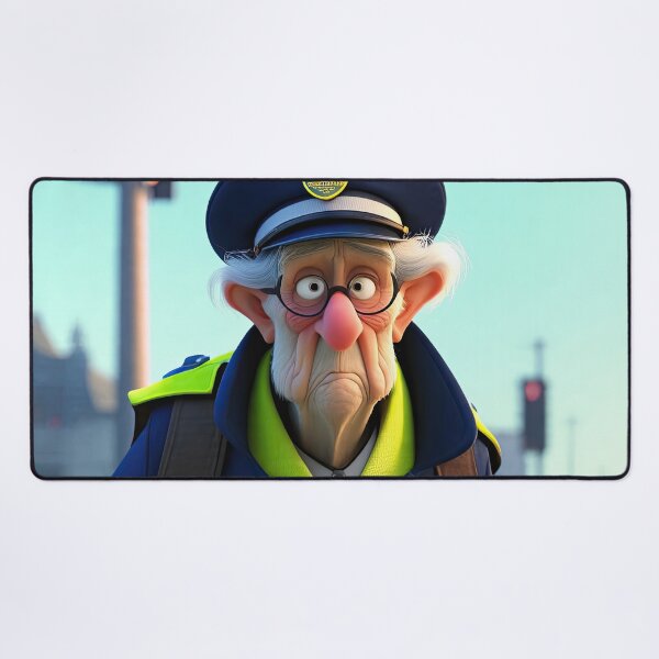 Item preview, Old Fart Traffic Warden designed and sold by Colin Bentham.