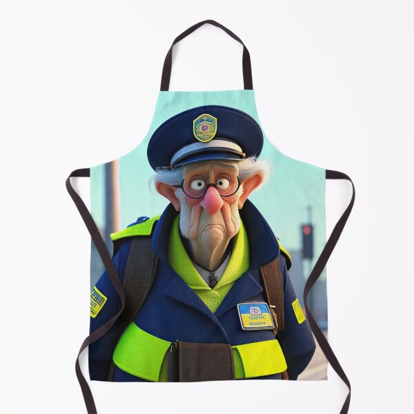 Item preview, Old Fart Traffic Warden designed and sold by Colin Bentham.