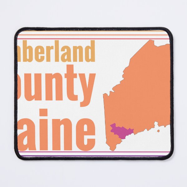 Item preview, Cumberland County Maine Highlighted on State Map designed and sold by TheIconSmith.