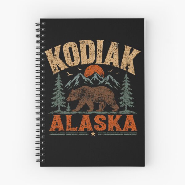 Item preview, Kodiak Alaska Bear Mountains Wilderness Travel Souvenir designed and sold by SkeletonsDanger.