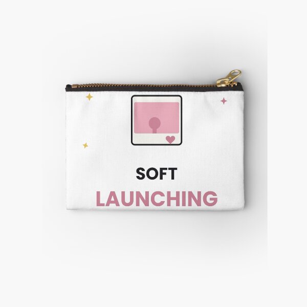 Item preview, Soft Launching Funny Relationship Sticker designed and sold by QuirkyCartel.