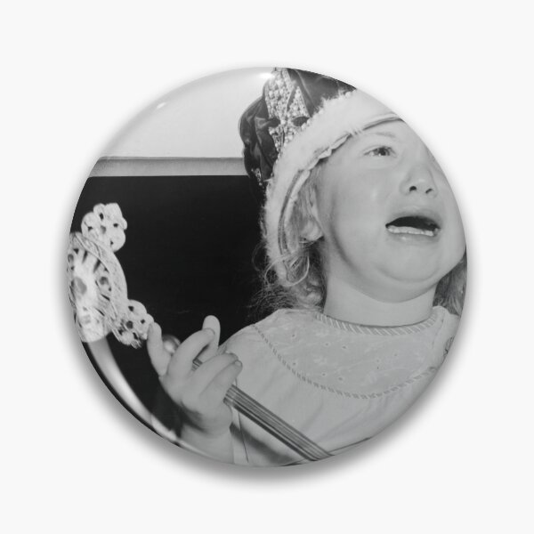Item preview, Drama queen - princess problems - her majesty pageant and crown beauty queen funny black and white vintage photograph designed and sold by Astrid Arkhangelsky.