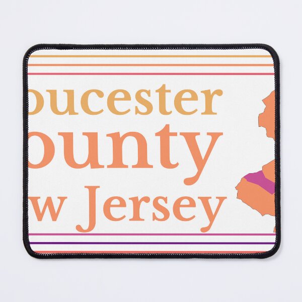 Item preview, Gloucester County New Jersey Highlighted on State Map designed and sold by TheIconSmith.