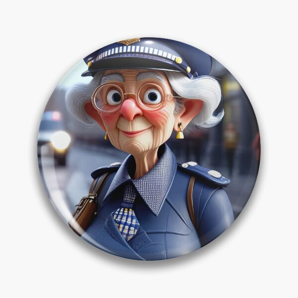 Item preview, Old Fart Traffic Warden  designed and sold by Colin Bentham.