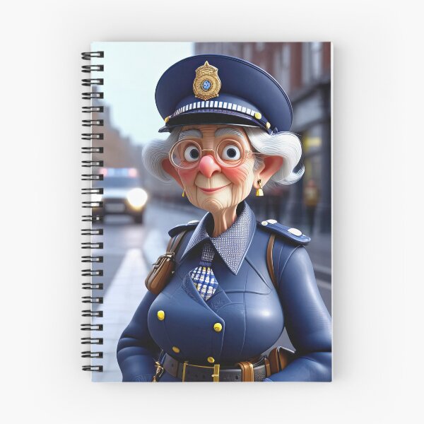 Item preview, Old Fart Traffic Warden  designed and sold by Colin Bentham.