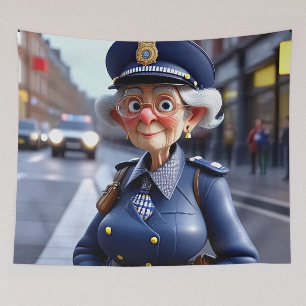 Item preview, Old Fart Traffic Warden  designed and sold by Colin Bentham.