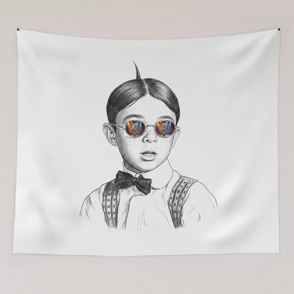 Item preview, Alfalfa Singing Shades Reflection designed and sold by Bad-Decisions-Designs.