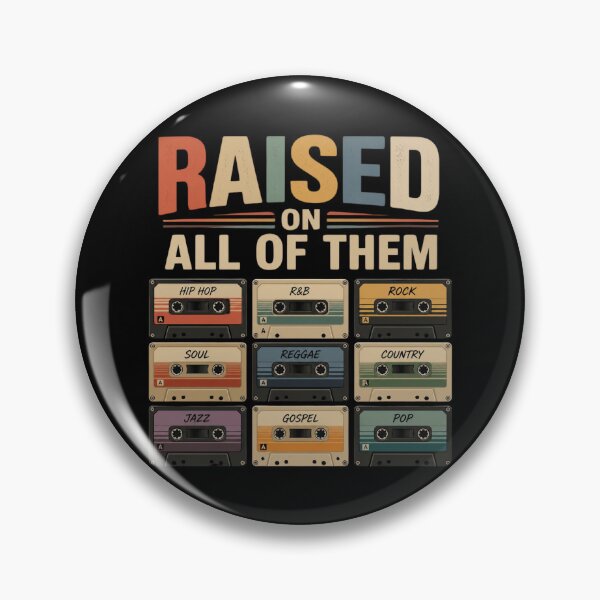 Item preview, Raised On All Of Them Retro Cassette designed and sold by MTDesignLab.