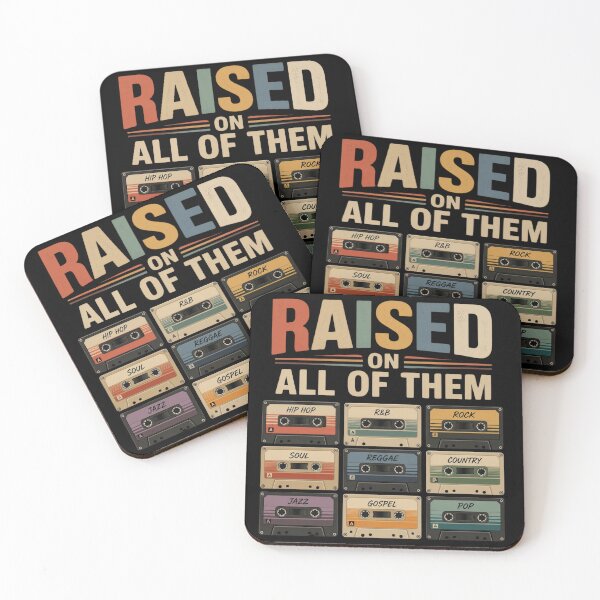 Item preview, Raised On All Of Them Retro Cassette designed and sold by MTDesignLab.